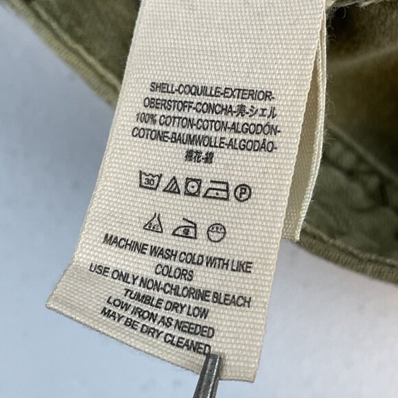 Free People Utility Pants Women's Size 26 Green Cotton Casual Comfort - Picture 4 of 13